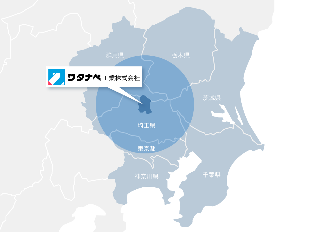 対応エリア地図